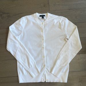 White Button-up Cardigan